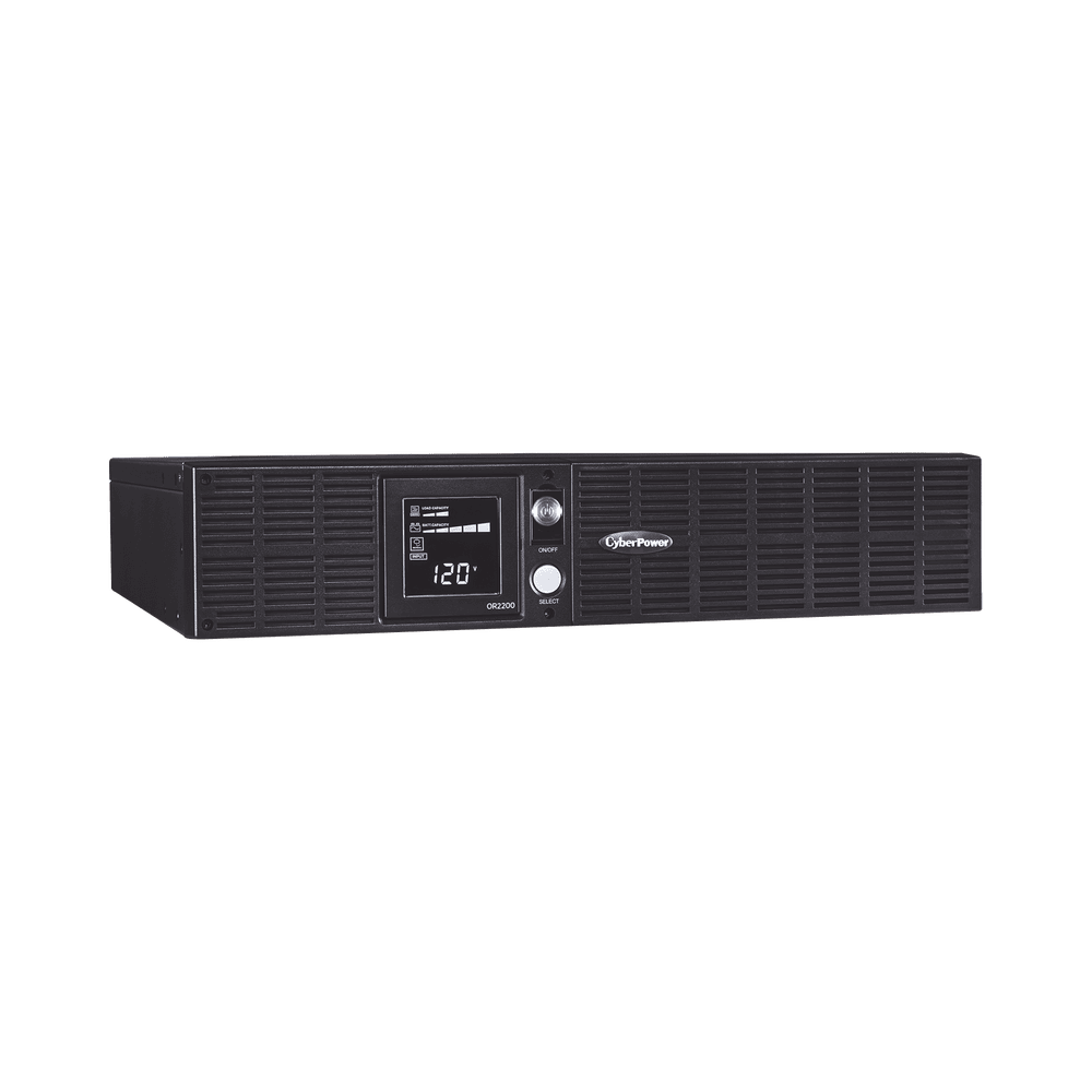 OR2200LCDRT2U-AD-2-l UPS de 2000 VA/1320 W, Topología Línea Interactiva, Entrada 120 Vca NEMA 5-20P, Torre o Rack 2 UR, Con 8 Tomas NEMA 5-20R OR2200LCDRT2U 3