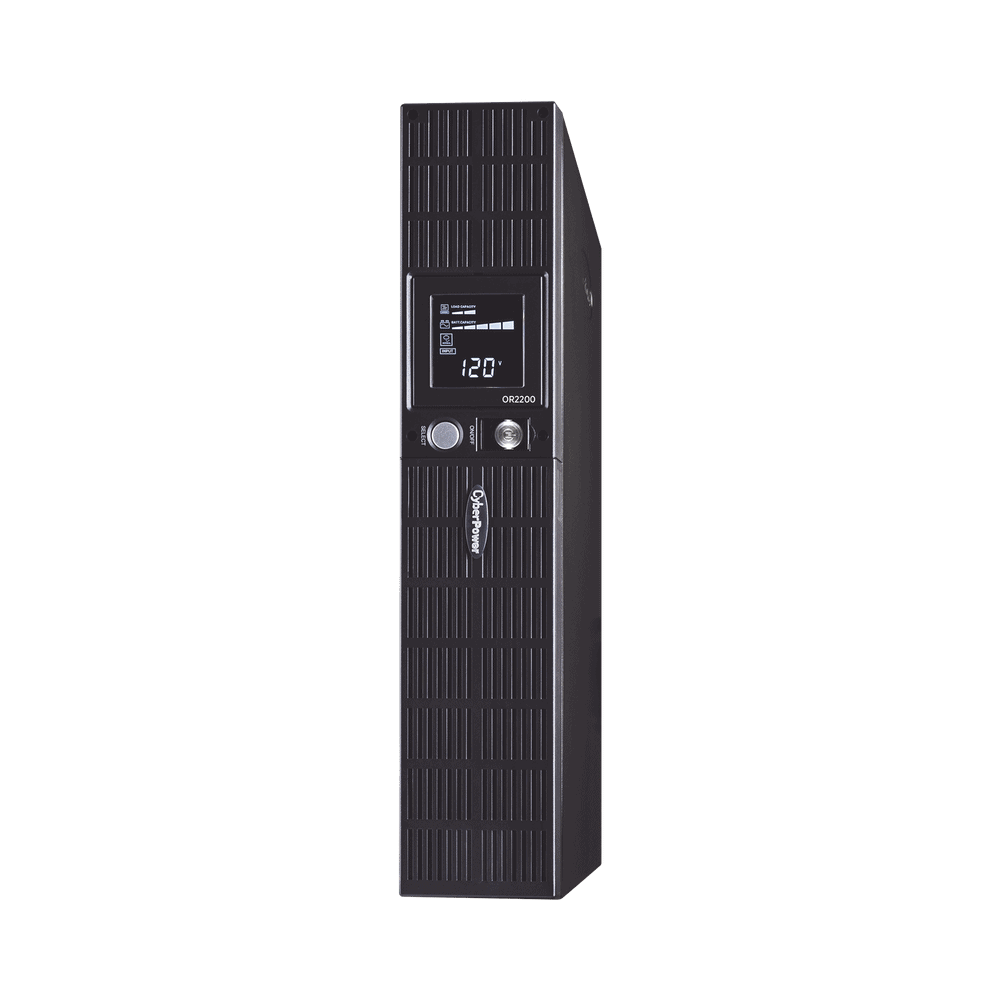 OR2200LCDRT2U-AD-4-l UPS de 2000 VA/1320 W, Topología Línea Interactiva, Entrada 120 Vca NEMA 5-20P, Torre o Rack 2 UR, Con 8 Tomas NEMA 5-20R OR2200LCDRT2U 5
