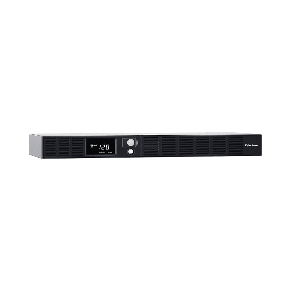 OR500LCDRM1UA-AD-4-l UPS de 500 VA/300 W, Topología Línea Interactiva, Entrada 120 Vca NEMA 5-15P, Tipo Rack 1 UR, Con 6 Tomas NEMA 5-15R OR500LCDRM1UA 5