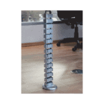 Organizador de Cables Vertical Articulado, Ideal para Llevar los Cables del Piso a Mesa o a la Cubierta del Escritorio de Manera Segura ORGVERT-AD-2-l