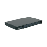 PDU Switchable y Monitoreable por Toma (MS) para Distribución de Energía, Enchufe de Entrada NEMA 5-15P, Con 8 Salidas 5-20R, Horizontal 19in, 120 Vca, 15 Amp, 1UR P08E14M-l