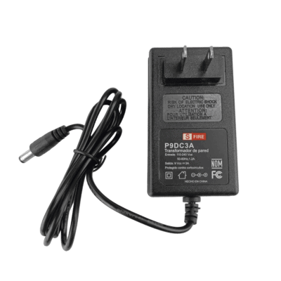 9 Vcc / 3 A / Fuente de poder / Voltaje de Entrada de 100-240 Vca / Para Usos Múltiples / Video Vigilancia, Acceso, Asistencia, Alarmas, Etc.