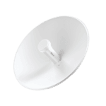 PowerBeam airMAX M2, hasta 150 Mbps, frecuencia 2 GHz (2405 - 2475 MHz) con antena tipo plato de 18 dBi PBEM2400-l