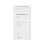 Control remoto PICO 4 botones 2 grupos de encender/apagar. Complemente con un switch on/off o atenuador, Caseta, RA2, RadioRa2 PJ24BWHL21P