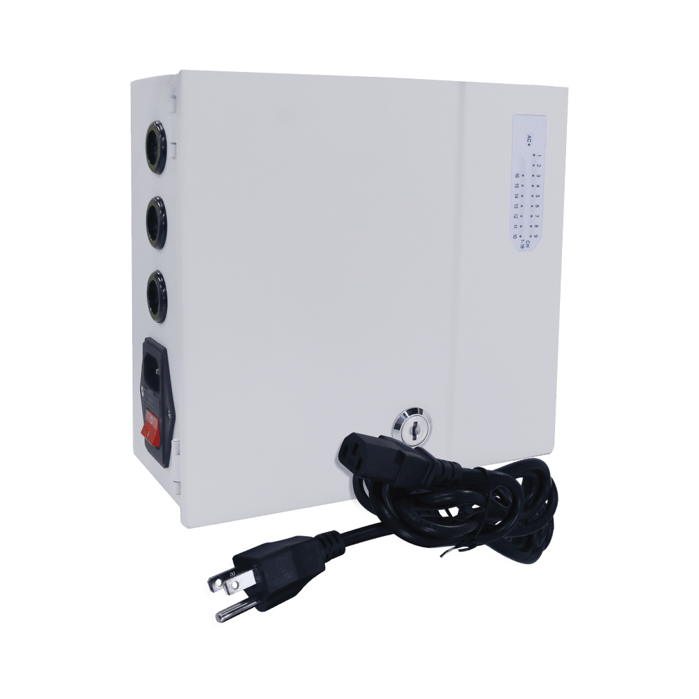 PLK24AC20A-AD-5-l Fuente de Poder / Entrada: 100-240 Vca / Salida: 24 Vca / 20 Amperes / 16 canales PLK24AC20A 9
