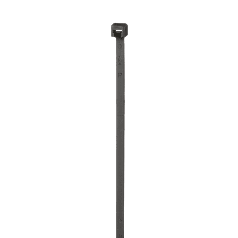 PLT2IM20-AD-2-l Cincho de Nylon 6.6, de 203mm largo x 3.6mm ancho, Color Negro. Paquete de 1000 Piezas PLT2I-M20 3