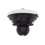 Cámara IP Multisensor 34MP (4 sensores 4K) con lentes motorizados / PTZ 2 MP 40X / Hasta 2 tarjetas MicroSD de 512GB / WDR de hasta 150dB / IP66 / IK10 / autoseguimiento / Inteligencia artificial para eventos PNMC34404RQPZ-AD-1-l