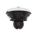 Cámara IP Multisensor 34MP (4 sensores 4K) con lentes motorizados / PTZ 2 MP 40X / Hasta 2 tarjetas MicroSD de 512GB / WDR de hasta 150dB / IP66 / IK10 / autoseguimiento / Inteligencia artificial para eventos PNMC34404RQPZ-AD-2-l