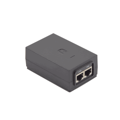 Adaptador PoE Ubiquiti de 24 VDC, 1.0 A Puerto Fast Ethernet