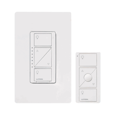 (Caseta Wireless) Kit, Atenuador, control remoto PICO y tapa.