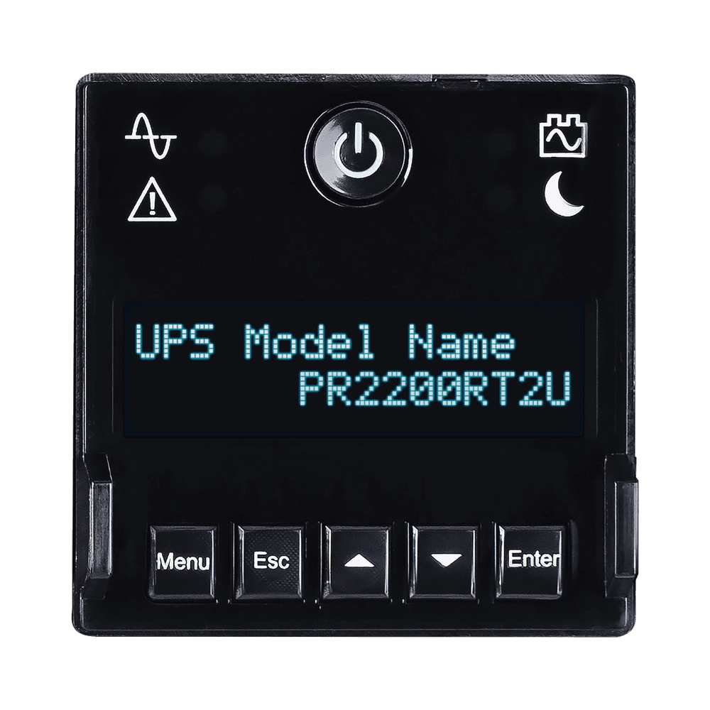 PR2200RT2U-AD-4-l UPS de 2200 VA/2200 W, Topología Línea Interactiva, Entrada 120 Vca NEMA L5-30P, Onda Senoidal Pura, Torre o Rack 2 UR, Con 8 Tomas NEMA 5-20R PR2200RT2U 5