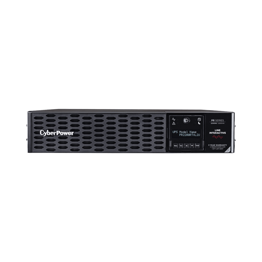PR2200RTXL2U-l UPS de 2200 VA/2200 W, Topología Línea Interactiva, Entrada 120 Vca NEMA L5-30P, Onda Senoidal Pura, Torre o Rack 2 UR, Con 8 Tomas NEMA 5-20R PR2200RTXL2U 1