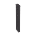 Organizador Vertical PatchRunner™, Doble (Frontal y Posterior), Para Rack Abierto de 45 Unidades, 6in de Ancho, Color Negro PR2VD06-l