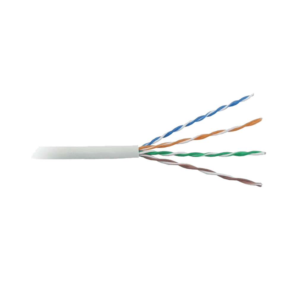 PROCAT5EW-AD-1-l Bobina de Cable de 305 Metros (1000 Pies), Cat5e, Alto Rendimiento, Color Blanco, UL, para Aplicaciones en Video Vigilancia, Redes de Datos. Uso en Interior PRO-CAT-5E-W 3