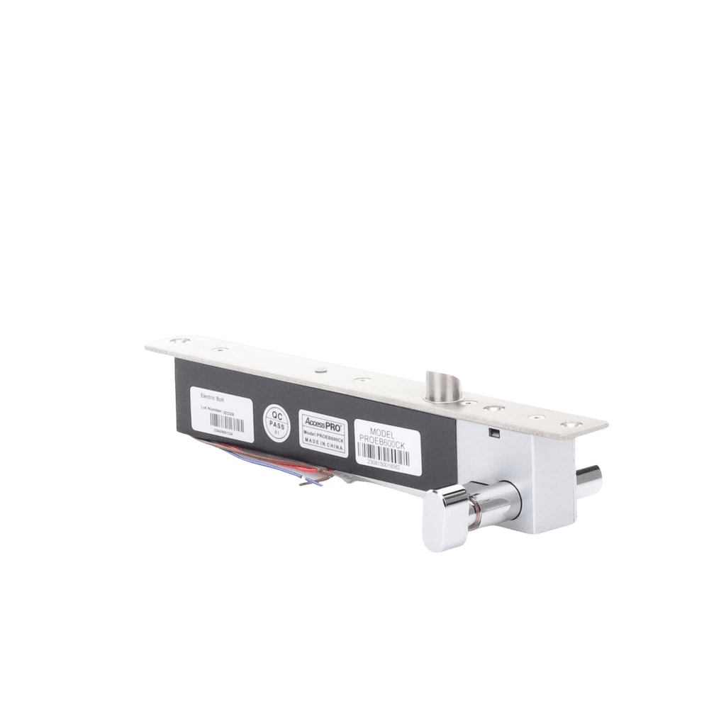 PROEB600CK-AD-3-l Cerradura Eléctrica de Perno deslizable, Cerrada en Caso de Falla (Fail Secure), Apertura con Llave en Caso de Emergencia PROEB-600CK 4