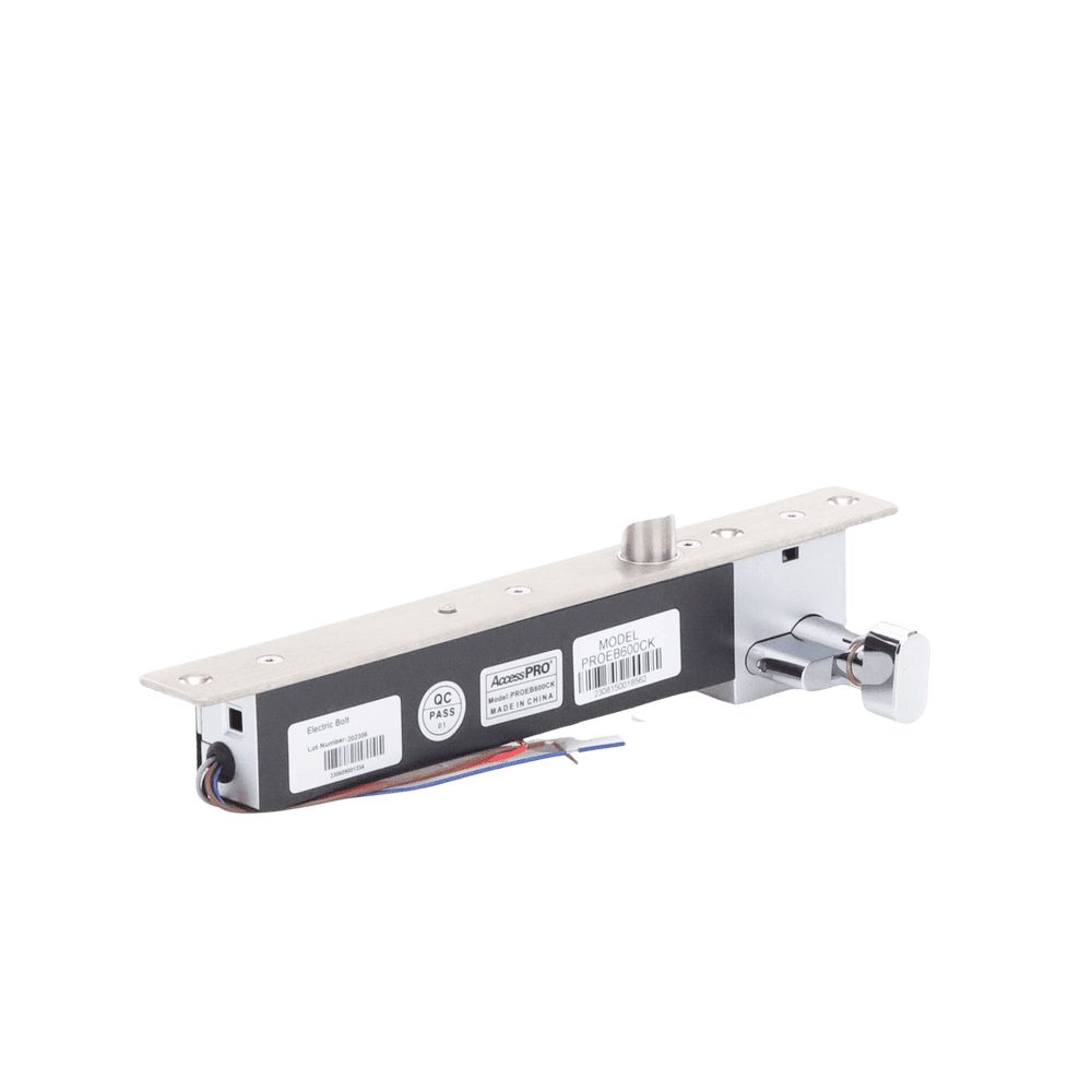 PROEB600CK-AD-6-l Cerradura Eléctrica de Perno deslizable, Cerrada en Caso de Falla (Fail Secure), Apertura con Llave en Caso de Emergencia PROEB-600CK 7