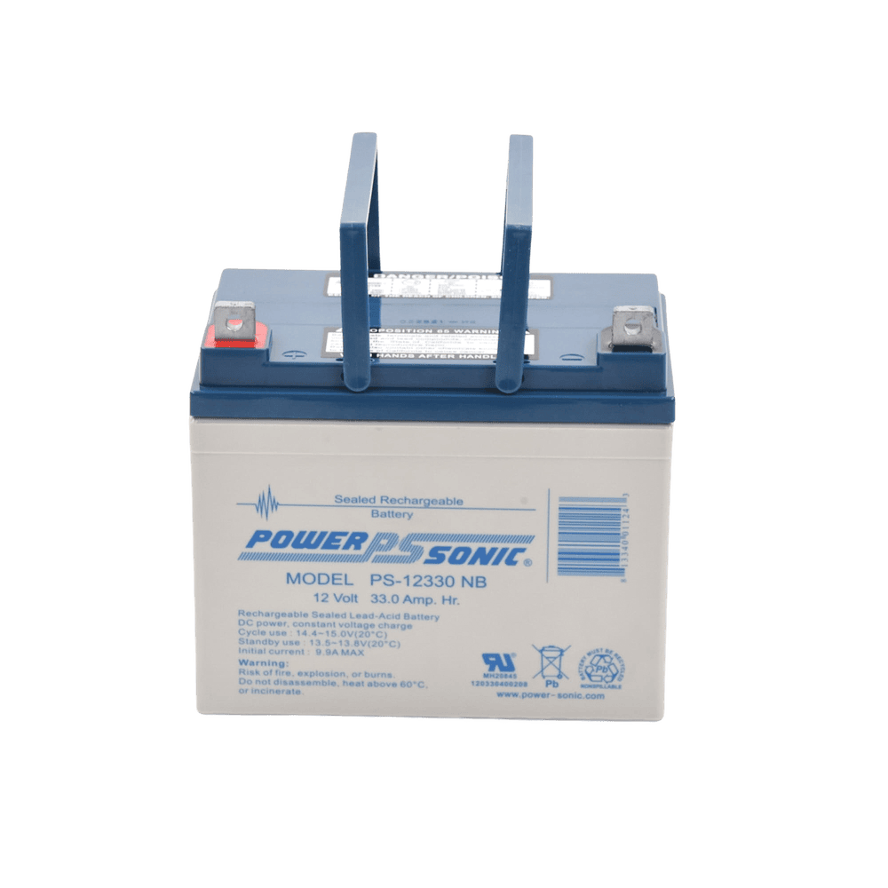 PS12330NB-AD-3-l Batería 12V, 33AH, Para Respaldo, Tecnologías AGM/VRLA, 5 Años Vida Útil, Terminales tipo NB, Reconocida UL PS-12330-NB 4