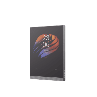 Pantalla táctil Hub controlador integrable con sistemas de automatización compatible con múltiples marcas, una entrada de iluminación. Conexión Wifi