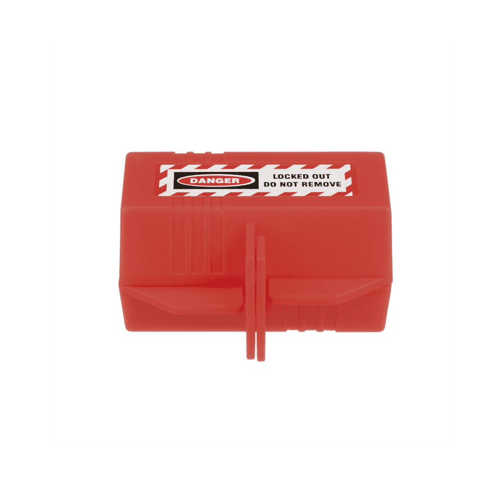 PSLCL110-AD-1-l Dispositivo de Bloqueo LOTO para Enchufes de 120 Vca, Fabricado con Polipropileno, Color Rojo PSL-CL110 2
