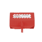 Dispositivo de Bloqueo LOTO para Enchufes de 120 Vca, Fabricado con Polipropileno, Color Rojo PSLCL110-AD-4-l