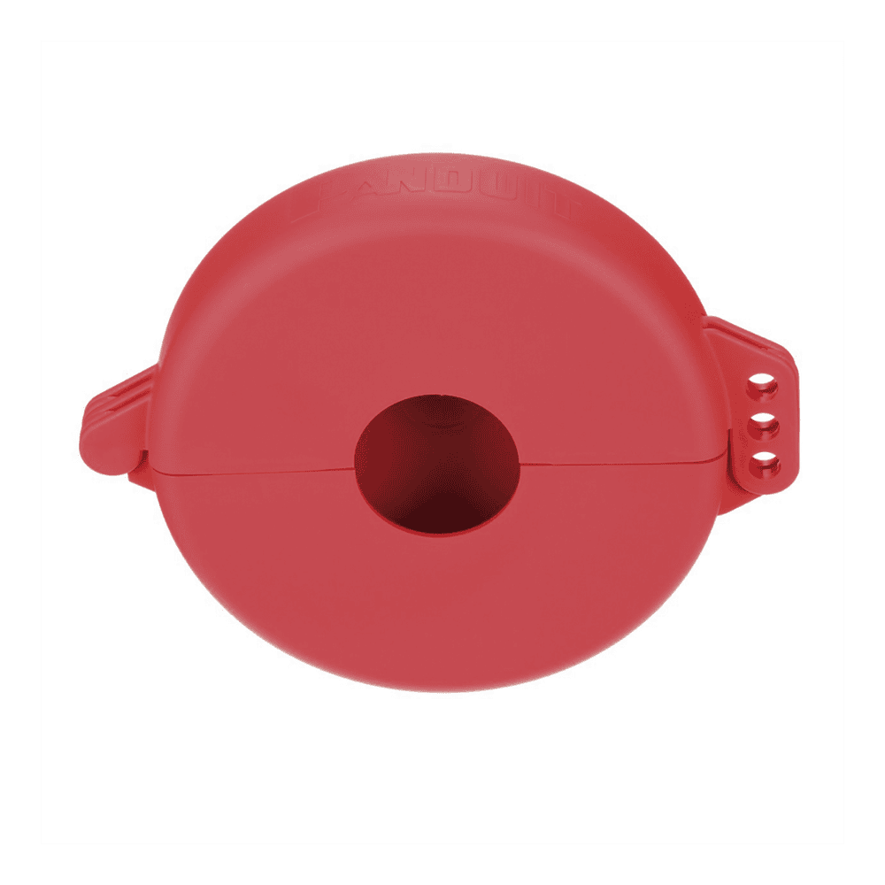 PSLV6A-AD-1-l Dispositivo de Bloqueo LOTO para Válvulas de Compuerta, Para Diámetros de 3 a 6.5", Color Rojo PSL-V6A 2