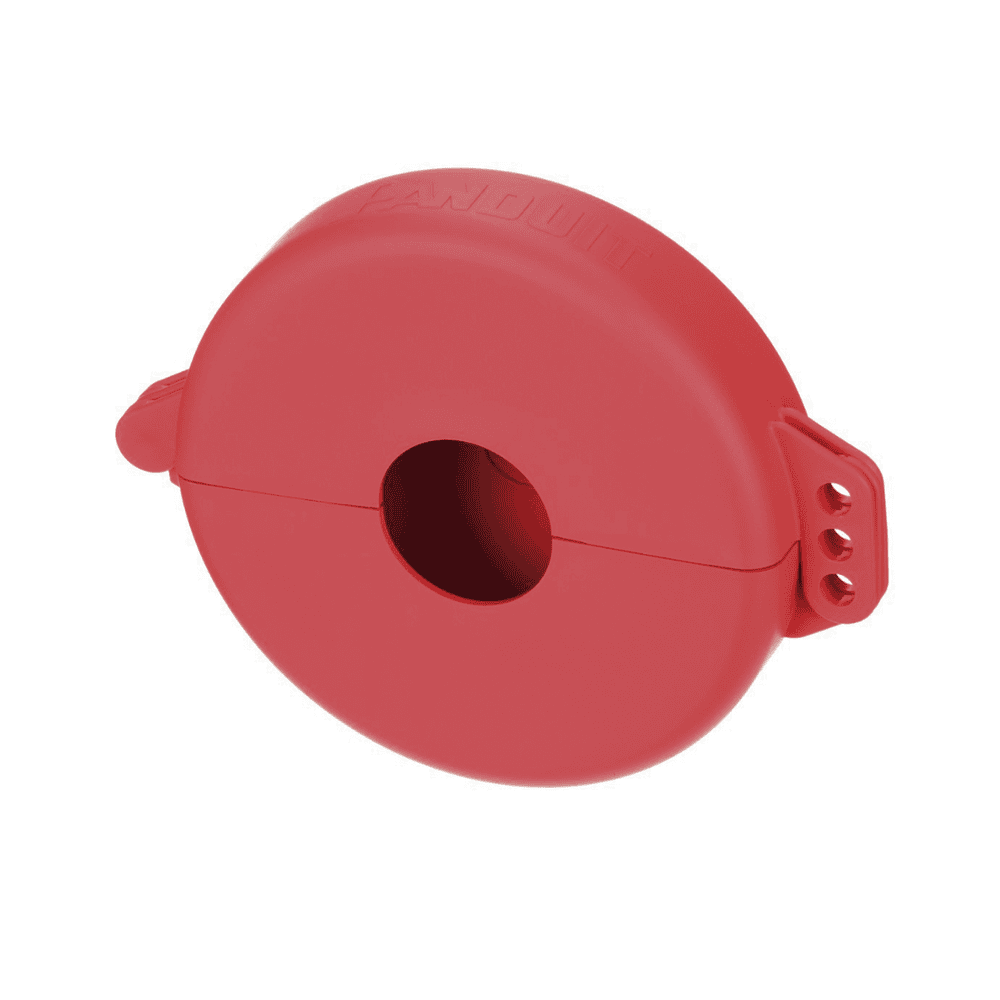 PSLV6A-AD-2-l Dispositivo de Bloqueo LOTO para Válvulas de Compuerta, Para Diámetros de 3 a 6.5", Color Rojo PSL-V6A 3
