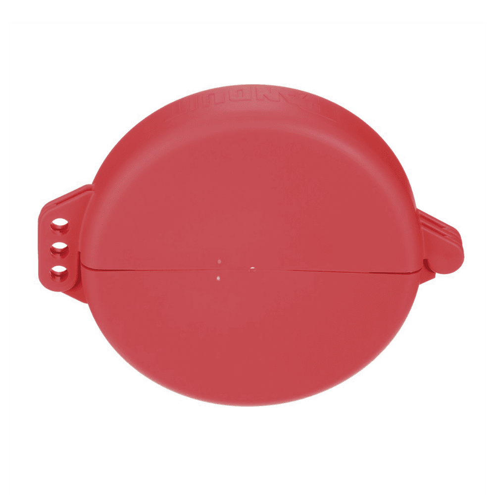PSLV6A-AD-3-l Dispositivo de Bloqueo LOTO para Válvulas de Compuerta, Para Diámetros de 3 a 6.5", Color Rojo PSL-V6A 4