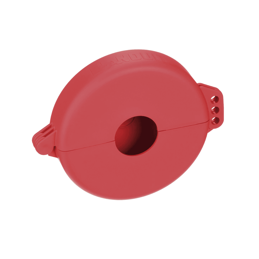 PSLV6A-l Dispositivo de Bloqueo LOTO para Válvulas de Compuerta, Para Diámetros de 3 a 6.5", Color Rojo PSL-V6A 1