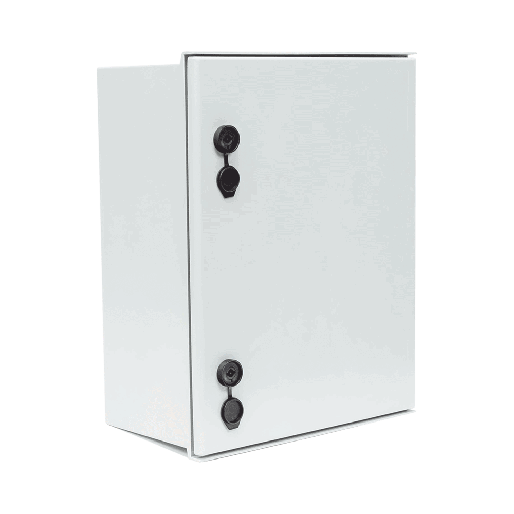 PST405020P-LAT-DER-l Gabinete de Poliéster IP65 Uso en Intemperie (400 x 500 x 200 mm) con Placa Trasera Interior de Plástico (Incluye Chapa y Llave). PST-4050-20P 3