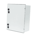 Gabinete de Poliéster IP65 Uso en Intemperie (400 x 500 x 200 mm) con Placa Trasera Interior de Plástico (Incluye Chapa y Llave). PST405020P-l