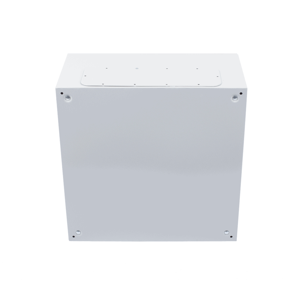 PST606030A-AD-4-l-1 Gabinete de Acero IP66 Uso en Intemperie (600 x 600 x 300 mm) con Placa Trasera Interior Metálica y Compuerta Inferior Atornillable (Incluye Chapa y Llave T). PST-6060-30A 5