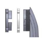 Ventila de 60 mm para Respiración de Gabinetes Sellados tipo NEMA/IP. Compatible con ventilador de 60 mm. PSTBCV60-AD-3-l-1
