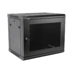 Gabinete PRECISION, Con Puerta Perforada, de 19in, 9UR, 450mm de Profundidad, Color Negro PSTC09645BDP-AD-1-l