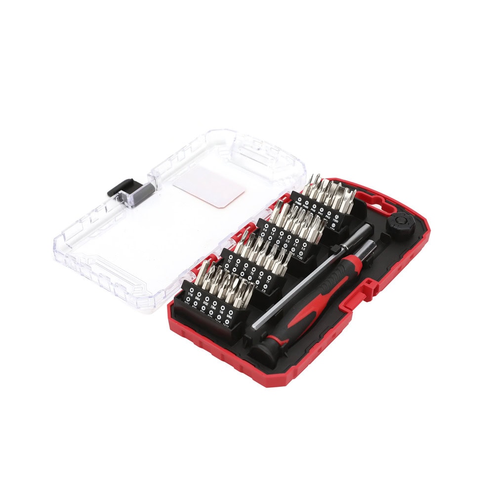PSTH02002-LAT-IZQ-l Juego de 51 Piezas de Desarmador de Precisión con Puntas con Extensor (CR-V). PST-H020-02 3