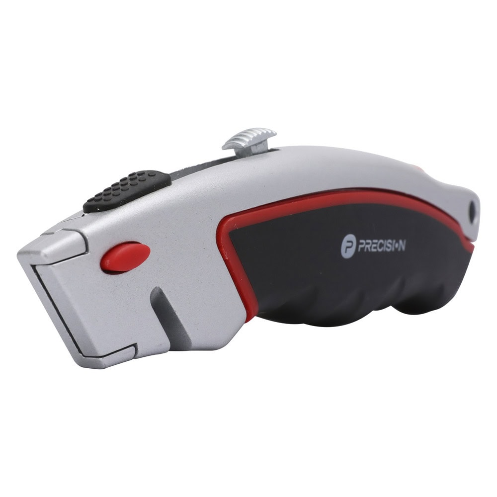 PSTH05001-FRENTE-l Navaja Uso Rudo con Cortador de Cable, Cuerpo Metálico, Mango Ergonómico (Con 5 Hojas de Repuesto). PST-H050-01 2