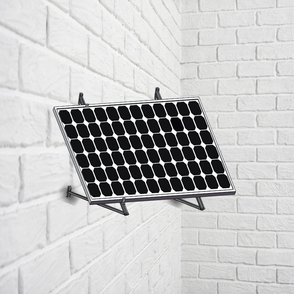 PSWM1400-AD-1-l Montaje Para Módulos Solares En Muro Con Espesor De 35-40mm, Riel 1400mm PSWM1400 2