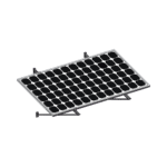 Montaje Para Módulos Solares En Muro Con Espesor De 35-40mm, Riel 1400mm PSWM1400-l