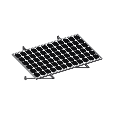 Montaje Para Módulos Solares En Muro Con Espesor De 35-40mm, Riel 1400mm