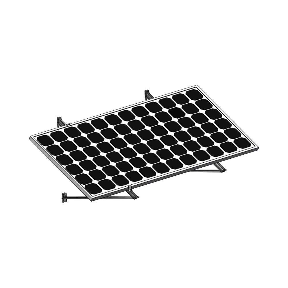 PSWM1400-l Montaje Para Módulos Solares En Muro Con Espesor De 35-40mm, Riel 1400mm PSWM1400 1
