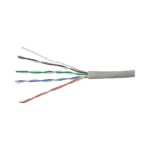 Bobina de Cable UTP 305 Metros (1000 Pies) de Cobre, PanNet, Gris, Categoría 5e (24 AWG), PVC (CM), de 4 Pares PUC5C04IGCE-l
