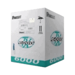 Bobina de Cable UTP 305 Metros (1000 Pies) de Cobre, TX6000? PanNet, Reelex, Blanco, Categoría 6 Mejorado (23 AWG), PVC (CM), de 4 Pares PUC6004WHFE-l-1
