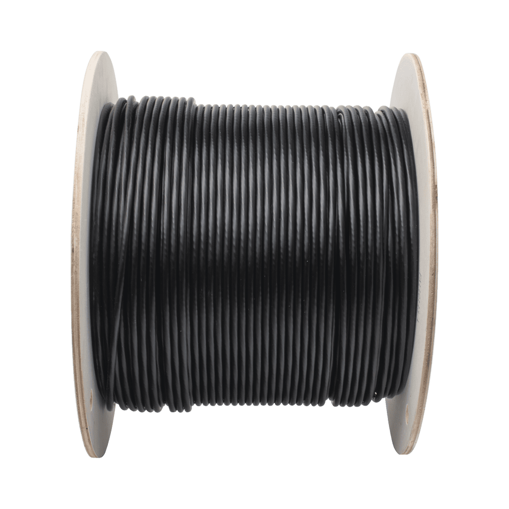 PUO6C04BLCEG-AD-2-l Bobina de Cable UTP de 4 Pares, PanNet, Para Exterior con Gel, Cat6 (23 AWG), Industrial para Climas Extremos, Color Negro, 305 Metros (1000 Pies) PUO6C04BL-CEG 3