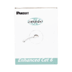 Bobina de Cable UTP 305 Metros (1000 Pies) de Cobre, TX6000? PanNet, Reelex, Gris, Categoría 6 Mejorado (23 AWG), PVC (CMR, Riser), de 4 Pares PUR6004IGFE-FRENTE-l