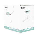 Bobina de Cable UTP 305 Metros (1000 Pies) de Cobre, TX6000? PanNet, Reelex, Gris, Categoría 6 Mejorado (23 AWG), PVC (CMR, Riser), de 4 Pares PUR6004IGFE-LAT-DER-l