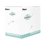 Bobina de Cable UTP 305 Metros (1000 Pies) de Cobre, TX6000? PanNet, Reelex, Gris, Categoría 6 Mejorado (23 AWG), PVC (CMR, Riser), de 4 Pares PUR6004IGFE-LAT-IZQ-l
