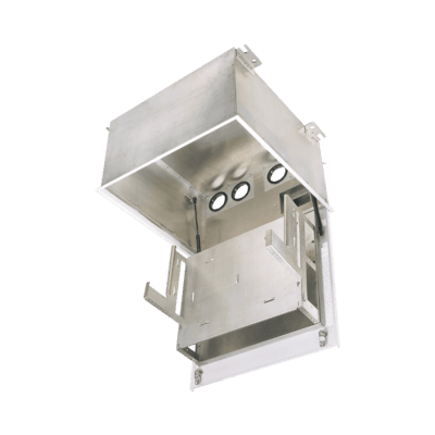 Gabinete PanZone Premium, de Montaje en Techo, Con 8 UR Para Equipo Pasivo, Fabricado en Acero, Color Blanco