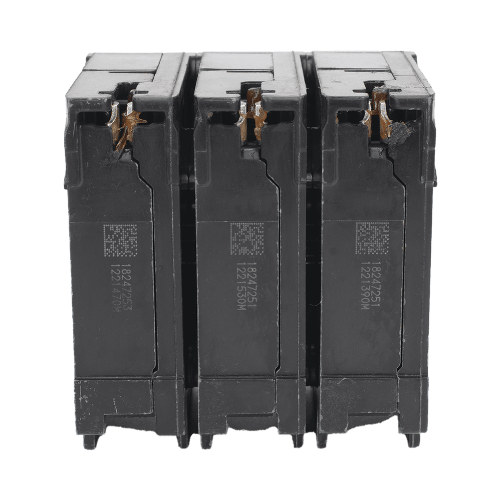 Q330-AD-3-l Interruptor automático enchufable tipo QP 3 polos, 30 amp Q330 4