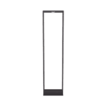 Rack de Dos Postes Estándar de 19 in, Rieles Numerados y Roscados #12-24, Fabricado en Aluminio, 45 Unidades de Rack, Color Negro R2P-AD-1-l