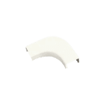 Curva de radio controlado, para uso con canaleta LD5, material ABS, Colo Blanco Mate RAFC5IWX-l