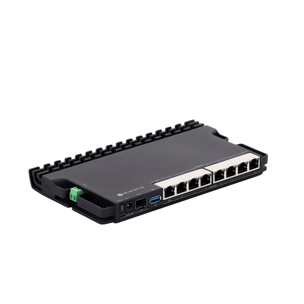 RB5009UPRPLUSSPLUSIN-AD-4-l RB5009UPr+S+IN 8 puertos PoE in/out, 1 SFP+, Solo RouterOS v7 RB5009UPR+S+IN 5